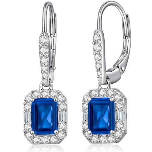 Hängende Ohrringe Damen Ohrringe Silber 925 Hängend Ohrhänger Silber von jiamiaoi