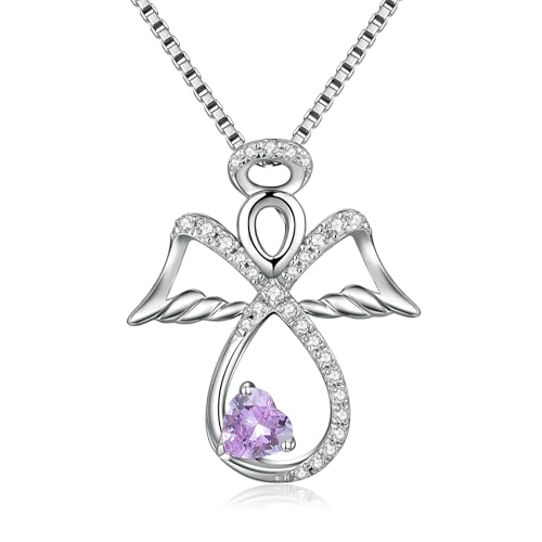 jiamiaoi Engelsflügel Kette Silber Damen Engelsflügel Halskette Unendlichkeit Kette Damen Silber 925 Silberkette mit Anhänger Kreuz Kette Weißgold jiamiaoi Engelsflügel Kette Silber Damen Engelsflügel Halskette Unendlichkeit Kette Damen Silber 925 Silberkette mit Anhänger Kreuz Kette Weißgold von jiamiaoi