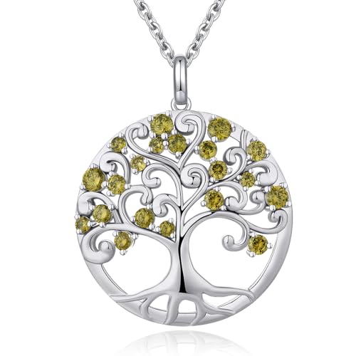 jiamiaoi Baum des Lebens Halskette Chirurgenstahl Damen Kette mit Anhänger Baum des Lebens Stahl Silberkette mit Anhänger Damen Kette mit Baum des Leben Stahl Weißgold jiamiaoi Baum des Lebens Halskette Chirurgenstahl Damen Kette mit Anhänger Baum des Lebens Stahl Silberkette mit Anhänger Damen Kette mit Baum des Leben Stahl Weißgold von jiamiaoi