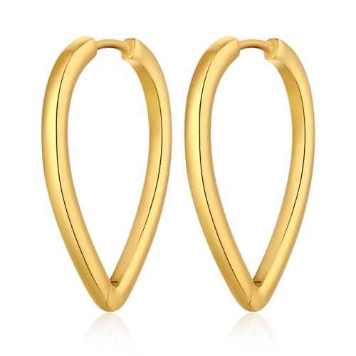 jiamiaoi Creolen Gold Ohrringe Damen Creolen Vergoldet Ohrringe Damen Creolen Silber 925 Goldene Große Creolen Silber Damen Vergoldet Creolen Groß Gold Herz Ohrringe Hängend jiamiaoi Creolen Gold Ohrringe Damen Creolen Vergoldet Ohrringe Damen Creolen Silber 925 Goldene Große Creolen Silber Damen Vergoldet Creolen Groß Gold Herz Ohrringe Hängend von jiamiaoi