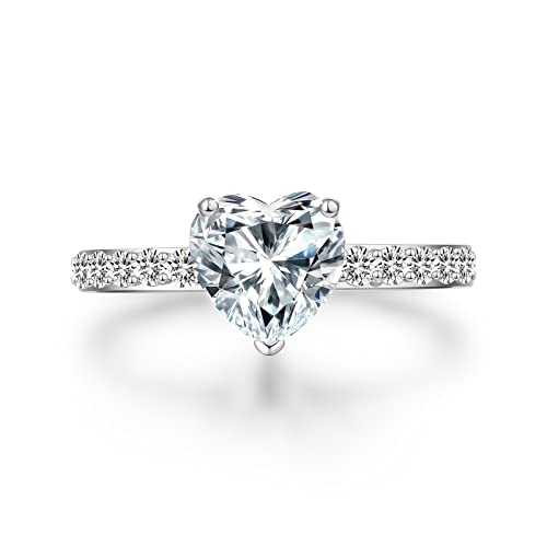 jiamiaoi Ring Silber 925 Damen Herz Ring GrößE 54 Verlobungsring Eheringe jiamiaoi Ring Silber 925 Damen Herz Ring GrößE 54 Verlobungsring Eheringe von jiamiaoi