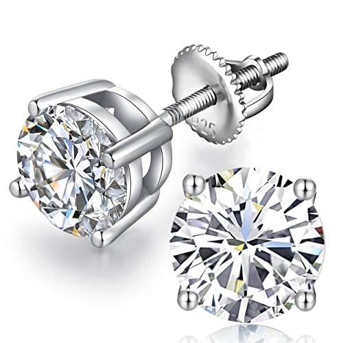 Ohrstecker Silber 925 Herren Diamant Ohrstecker Men Silver Earrings Herren Diamant Ohrringe Männer Weißgold Ohrringe Nickelfrei Damen 6mm Ohrstecker Silber 925 Herren Diamant Ohrstecker Men Silver Earrings Herren Diamant Ohrringe Männer Weißgold Ohrringe Nickelfrei Damen 6mm von jiamiaoi