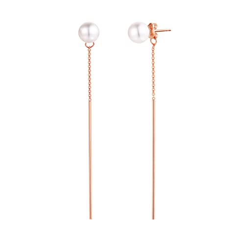 jiamiaoi Perlenohrringe Rosegold Ohrringe Damen Perlen Ohrringe Hängend Perlenohrringe Haengend Lang Ohrstecker Perle Perlenohrringe Stecker Rose Perlenohrringe Silber 925 jiamiaoi Perlenohrringe Rosegold Ohrringe Damen Perlen Ohrringe Hängend Perlenohrringe Haengend Lang Ohrstecker Perle Perlenohrringe Stecker Rose Perlenohrringe Silber 925 von jiamiaoi
