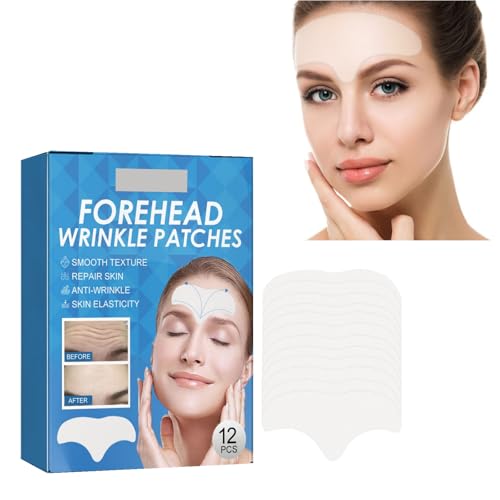 Forehead Wrinkle Patches Overnight, Wrinkle Neck Patches for Face Overnight, Chest Wrinkle Pads, Anti Wrinkle Forehead Wrinkle Patch for Smoother, Youthful Chest Neck Face (1 Box) von jiangshan
