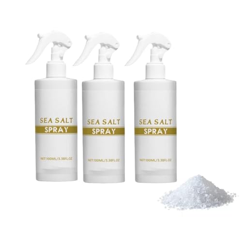 Salzspray für Haare Männer, Sea Salt Spray, Haare Texturierung Meersalz Haarspray, Hair Voluming Spray für vollere Haare & stabile Textur, Sea Salt Hair Volume Booster Mist (100ml, 3pc) von jiangshan