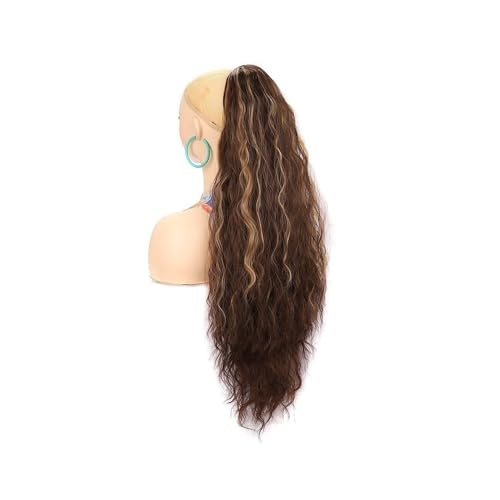 Ponytail Extension 30 Inch Drawstring Ponytail for Women Long Curly Ponytails Synthetic Hairpieces for Daily Use(10BH26) von jianguohairsss