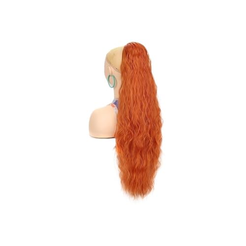 Ponytail Extension 30 Inch Drawstring Ponytail for Women Long Curly Ponytails Synthetic Hairpieces for Daily Use(232) von jianguohairsss
