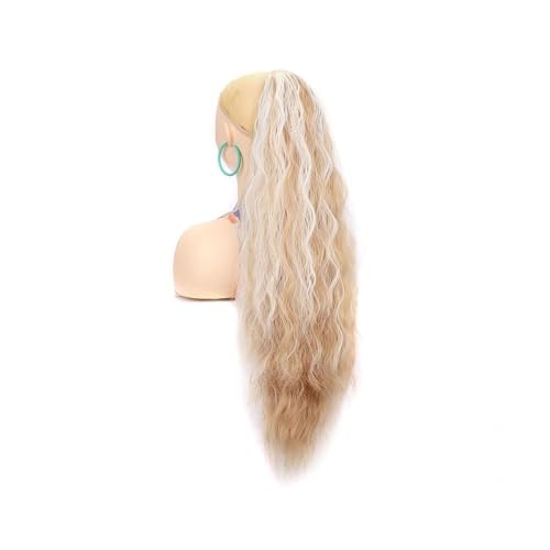 Ponytail Extension 30 Inch Drawstring Ponytail for Women Long Curly Ponytails Synthetic Hairpieces for Daily Use(24H60) von jianguohairsss