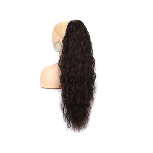 Ponytail Extension 30 Inch Drawstring Ponytail for Women Long Curly Ponytails Synthetic Hairpieces for Daily Use(6) von jianguohairsss