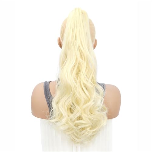 Ponytail Extension Hair Extensions Ponytail Extension Claw Clip Wavy 20" Long Synthetic Pony Tail for Adults Women Curly Ponytails Fluffy Clips in Hairpieces Daily Use(613) von jianguohairsss