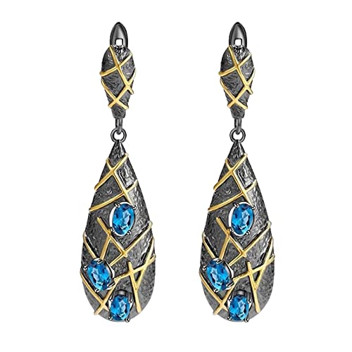 jieGorge Exquisite Frauen Vintage-Persönlichkeit Fashion-Ohrringe Lebens Ohrringe (A, One Size) von jieGorge
