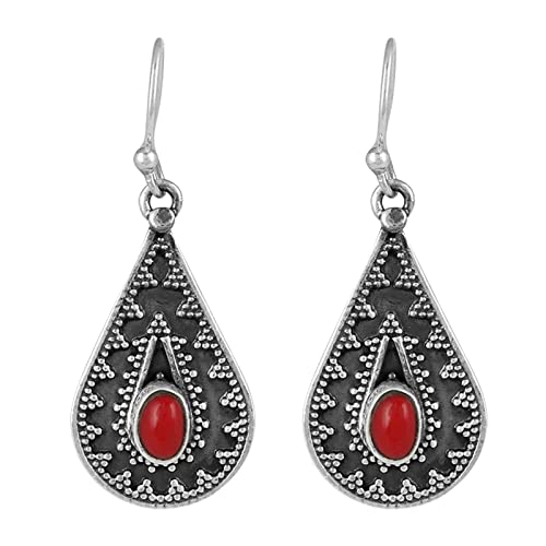 jieGorge Exquisite Frauen Vintage-Persönlichkeit Fashion-Ohrringe Lebens Ohrringe (C, One Size) von jieGorge