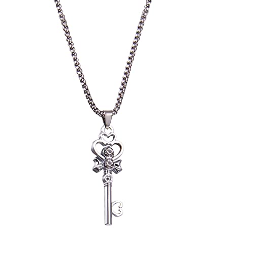 Halskette für das Büro Liebes-Herz-Schlüssel-süße Art- und Weisehalsketten-Frauen-Schmucksache-Liebes-Schlüssel-Paar-Halsketten-Modetrend-einfache Legierungs-Halskette Chokerhalsketten (D, One Size) Halskette für das Büro Liebes-Herz-Schlüssel-süße Art- und Weisehalsketten-Frauen-Schmucksache-Liebes-Schlüssel-Paar-Halsketten-Modetrend-einfache Legierungs-Halskette Chokerhalsketten (D, One Size) von jieGorge