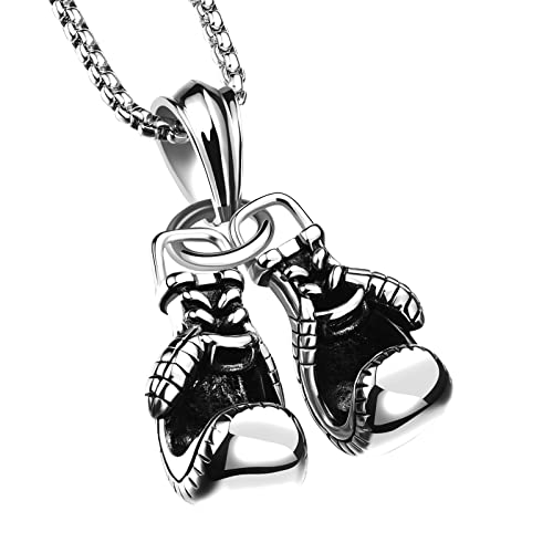 Halskette mit Labradorit für Frauen Legierung Goldkette Mode Halskette für Männer Anhänger Paar Charme Handschuh Farbe Jungen Schmuck Boxen Stahl Mini Sport Fitness Halsketten & (Silver, One Size) Halskette mit Labradorit für Frauen Legierung Goldkette Mode Halskette für Männer Anhänger Paar Charme Handschuh Farbe Jungen Schmuck Boxen Stahl Mini Sport Fitness Halsketten & (Silver, One Size) von jieGorge