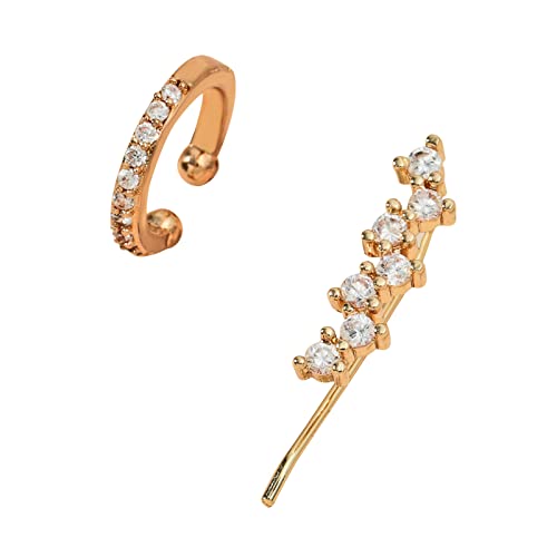 jieGorge Mond Set Ohrringe Ohrringe Stern glänzend Geschenk Ohrringe Damen Ohrringe Ohrringe ene Ohrhänger Für Damen (B, One Size) von jieGorge