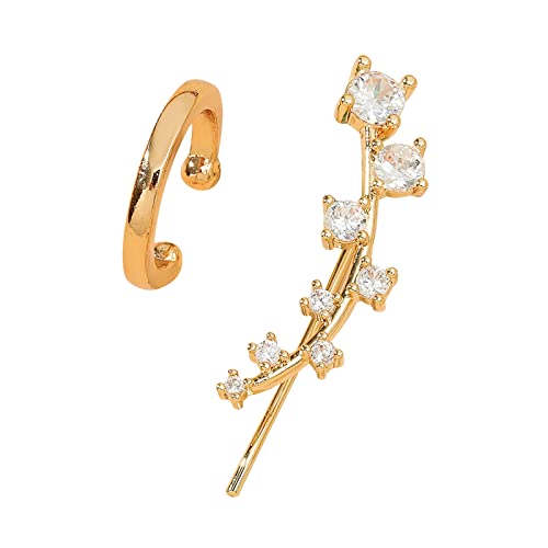 jieGorge Mond Set Ohrringe Ohrringe Stern glänzend Geschenk Ohrringe Damen Ohrringe Ohrringe ene Ohrhänger Für Damen (I, One Size) von jieGorge