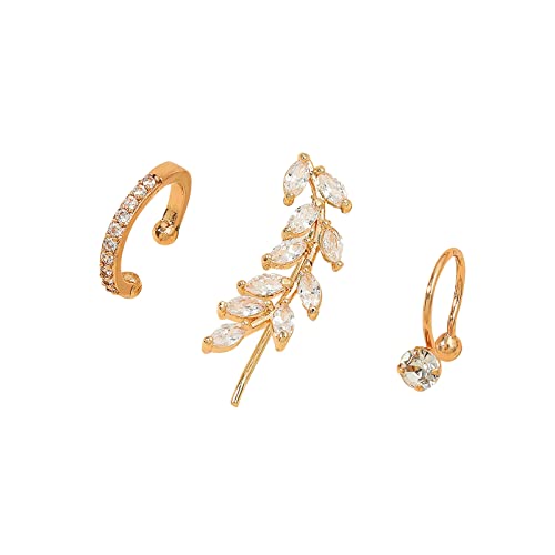 jieGorge Mond Set Ohrringe Ohrringe Stern glänzend Geschenk Ohrringe Damen Ohrringe Ohrringe ene Ohrhänger Für Damen (J, One Size) von jieGorge