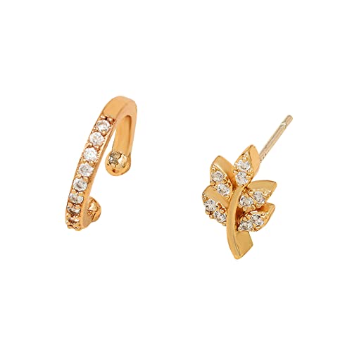 jieGorge Mond Set Ohrringe Ohrringe Stern glänzend Geschenk Ohrringe Damen Ohrringe Ohrringe ene Ohrhänger Für Damen (K, One Size) von jieGorge