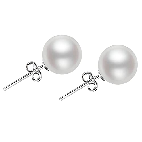 jieGorge Reine Farbe Ohrringe Ohrstecker Für Frauen Teenager Mädchen Minimalistische Manschette Piercing Ohrstecker Wickeln Trendige Ohrringe Ohrringe Mädchen Türkis (White, S) von jieGorge