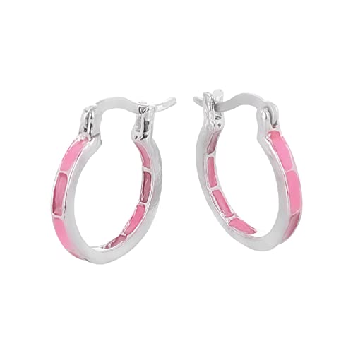 jieGorge Sensitive Jewelry Damen-Ohrschmuck Damen-Ohrringe Ohrringe Edelstein Runde hypoallergene Ohrringe Clip Ohrringe Ohne Ohrlöcher (Pink, One Size) von jieGorge