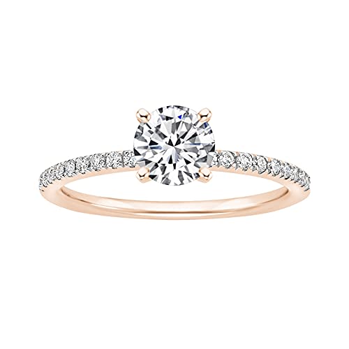 jieGorge Anime~Ringe für Männer Geschenk Fingerring Ringe Strass Hochzeit Legierung Schmuck Frauen Größe 511 Ringe Modekreativer, Leichter, Verstellbarer Persönlichkeitsring für Damen (Rose Gold, 9) von jieGorge