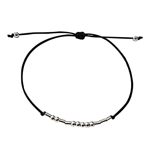 jieGorge Choker Halskette Passwort Alphanumerisches Paar Armband Passwort Armband Armband Bar Halsketten für Frauen (C, One Size) von jieGorge