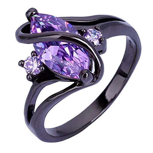 jieGorge Fingerringe für Frauen Ringe Damen und kreative Herren Persönlichkeit Ringe Geschenk Mode Ring Ringe Modekreativer, Leichter, Verstellbarer Persönlichkeitsring für Damen (Multicolour, 7) von jieGorge