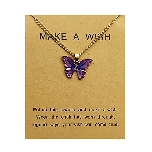 jieGorge Halskette mit Anhänger für Frauen Zubehör Kette Anhänger Schmuck Acryl Schlüsselbein Halskette mit einfachem Anhänger Halsketten Anhänger Diamantketten für Frauen (K, One Size) von jieGorge