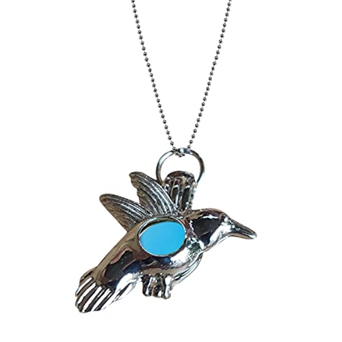 jieGorge Halskette mit Kreuz für Frauen Halsketten Damengeschenk leuchtende Anhänger Schöne Anhänger modischer Dekolleté Kolibri Halsketten & Ritzel Herren Halsketten (C, One Size) von jieGorge