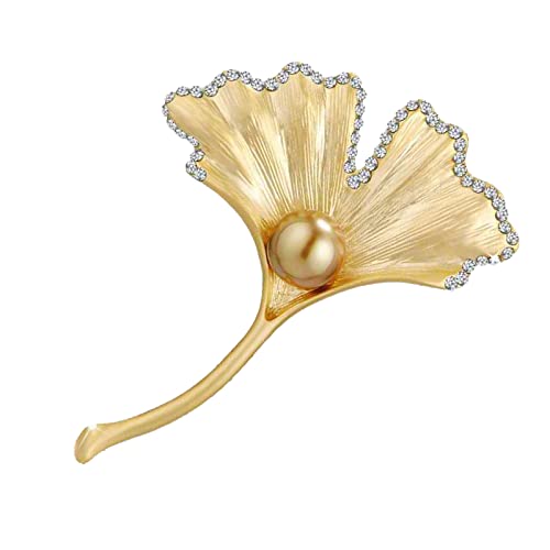 jieGorge Kranz Brosche Strass Accessoires Business Kleidung Bankett Corsage Brosche Damen Brosche Brosche Kranz Brosche (C, One Size) von jieGorge