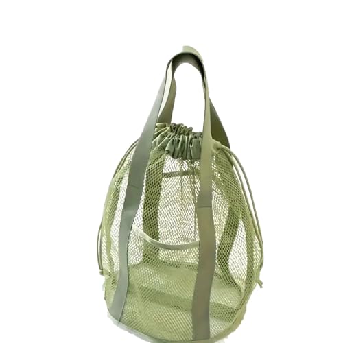 jiejack Ultraleichter Reise Organizer Multifunktion Reise Organizer Wasserdichter Mesh-Faltbeutel mit Diebstahlschutz für Strand/Camping (Grün) von jiejack