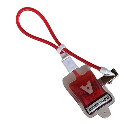 Bühnenauftritte Haarnadel Mode Persönlichkeit Haarnadel Pferdeschwanz Haarspangen für Halloween-Partys und Horror-Fans von jiingekk