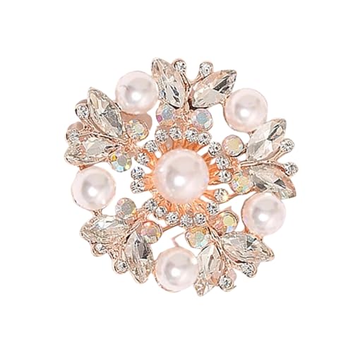 Elegante Kristallperlen-Brosche für Damen, Vintage-Stil, Strasssteine, Schal, Anstecknadel, Mehrzweckschmuck, Geschenk, funkelnde Strasssteine, Blumennadel, Einheitsgröße, Wie beschrieben Elegante Kristallperlen-Brosche für Damen, Vintage-Stil, Strasssteine, Schal, Anstecknadel, Mehrzweckschmuck, Geschenk, funkelnde Strasssteine, Blumennadel, Einheitsgröße, Wie beschrieben von jiingekk