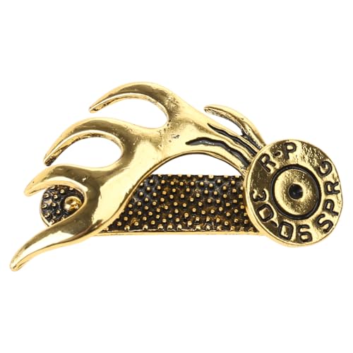 Eleganter Hutclip mit Messingkrempe, Hirschgeweih, für Enthusiasten, multifunktionales Accessoire, Messing-Metall-Hut-Clip von jiingekk