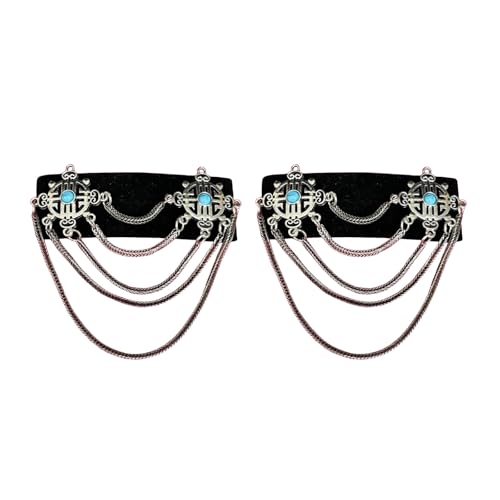 Elegantes Fussel-Haar-Accessoire mit mongolischem Flair und fließenden Quasten, tragbar für Retro- und ethnische Mode-Liebhaber Elegantes Fussel-Haar-Accessoire mit mongolischem Flair und fließenden Quasten, tragbar für Retro- und ethnische Mode-Liebhaber von jiingekk