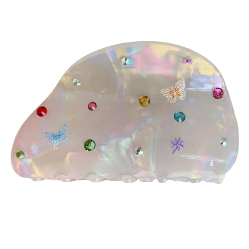 Große Haarklammer mit Kristallen, elegante Verzierung, Prinzessinnen-Haarspangen, Haarstyling-Werkzeug, Ornamente von jiingekk