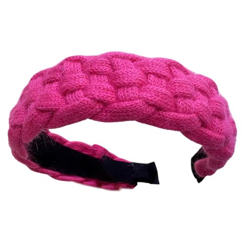 Modische, geflochtene Stirnbänder für Damen, weicher und bequemer Stoff, Haarschmuck, Kopfbedeckung, geeignet für den täglichen Gebrauch von jiingekk