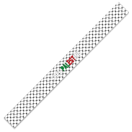 Palästina-Flaggen-Stirnband für alle Altersgruppen, Palästina-Flaggen, Schal für formelle Versammlungen, Nationalflaggen, Kopftuch, Schal, Urlaub Palästina-Flaggen-Stirnband für alle Altersgruppen, Palästina-Flaggen, Schal für formelle Versammlungen, Nationalflaggen, Kopftuch, Schal, Urlaub von jiingekk