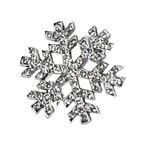 Schneeflocken-Haarspangen, süße Haarnadel, Weihnachtsstrass, Haarspange, Weihnachten, für Frauen von jiingekk