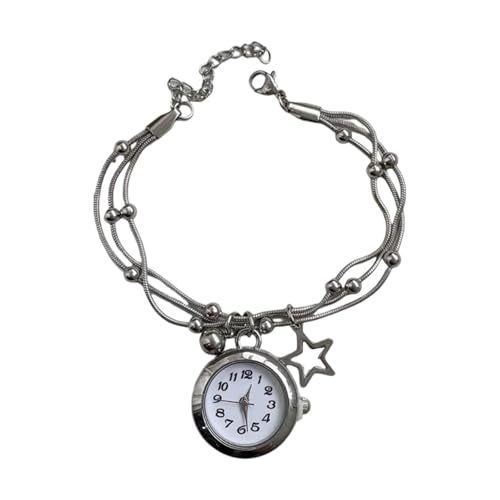 Vintage Styles Legierung Fransen mit funktionaler Uhr und Schiebekette für Quasten-Uhr, Einheitsgröße, Wie beschrieben von jiingekk