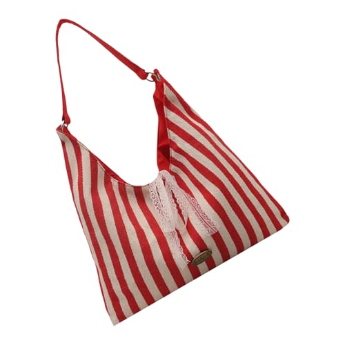 jiingekk Damen-Achseltasche, trendige Handtasche, passend zu Unterarm-Geldbörse, gestreifte Umhängetasche, stilvolles Pendeln für den täglichen Gebrauch, trendige Achselhöhle, einfache Handtasche jiingekk Damen-Achseltasche, trendige Handtasche, passend zu Unterarm-Geldbörse, gestreifte Umhängetasche, stilvolles Pendeln für den täglichen Gebrauch, trendige Achselhöhle, einfache Handtasche von jiingekk