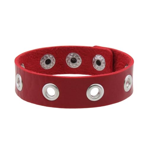 jiingekk Handgefertigtes Gothic-Handgelenk-Accessoire, stilvolles Accessoire für den Alltag, Ledertextur, Geschenk für Herren, trendiges Gothic-Armband, Einheitsgröße, Wie beschrieben jiingekk Handgefertigtes Gothic-Handgelenk-Accessoire, stilvolles Accessoire für den Alltag, Ledertextur, Geschenk für Herren, trendiges Gothic-Armband, Einheitsgröße, Wie beschrieben von jiingekk
