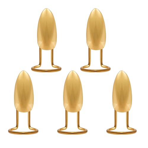 jiingekk Vielseitiges, tragbares Nagelkunst-Ring-Set, 5-teilig, modisches und leicht zu reinigendes Schmuckzubehör für stilvolle Outfits, stilvolle Nageldekorationen von jiingekk