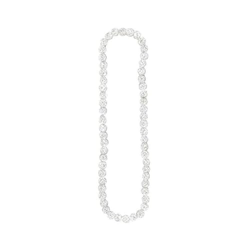 jileijar Baseball-Halskette für Herren, Eis-Kollektion, glitzernde Halskette, Strass, Herren-Halskette, Damen, Kugel-Halskette für Jungen von jileijar