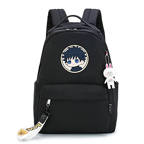 Anime Jujutsu Kaisen Rucksack Computertasche Jujutsu Kaisen Gojo Satoru Rucksack Daypack Bookbag Laptop Schultasche für Jungen Mädchen Männer Frauen 29,0 cm * 14,0 cm * 41,0 cm von jiminhope