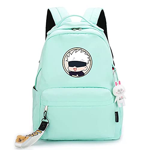 Anime Jujutsu Kaisen Rucksack Computertasche Jujutsu Kaisen Gojo Satoru Rucksack Daypack Bookbag Laptop Schultasche für Jungen Mädchen Männer Frauen 29,0 cm * 14,0 cm * 41,0 cm von jiminhope