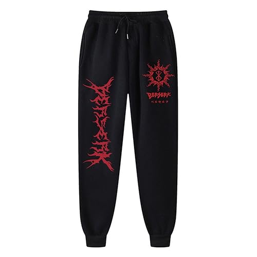 Herren Damen Berserk Jogginghosen Elastische Taille Kordelzug Joggerhosen Haremshosen Berserk Guts Hosen von jiminhope