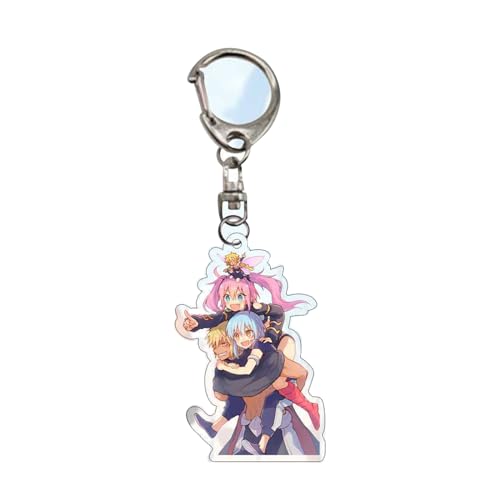 That Time I Got Reincarnated as a Slime Keychain Anime Character Slime Slime Anhänger Rimuru Tempest Key Rings Rimuru Keychain Slime Pendant von jiminhope