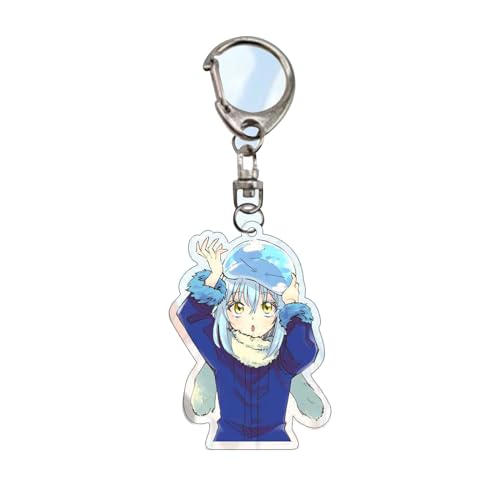 That Time I Got Reincarnated as a Slime Keychain Anime Character Slime Slime Anhänger Rimuru Tempest Key Rings Rimuru Keychain Slime Pendant von jiminhope