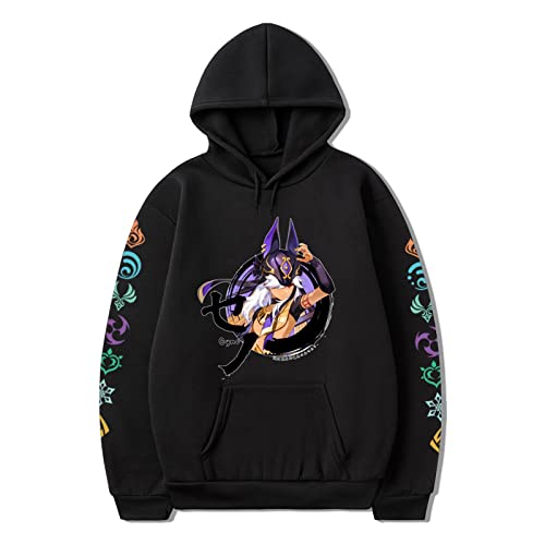 jiminhope Anime Genshin Impact Hoodie Cyno Hoodie Genshin Impact Pullover Cyno Hoodie für Anime Fans von jiminhope